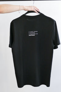 FOOTBOXG ブラック Tシャツ ユニセックス